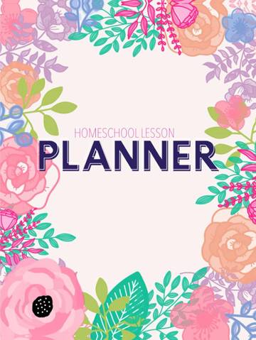 Undated Homeschool Lesson Planner by MyHomeschoolPlan