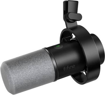 FIFINE AmpliTank K688 Dynamic Microphone, XLR/USB for Podcast Recording