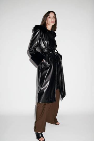 AUROVA Eco Vegan Trench Coat