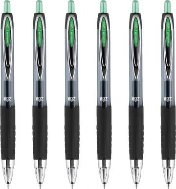Eco-Friendly Retractable Gel Pens (10-Pack)