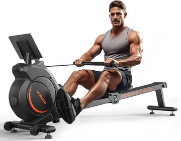 YOSUDA Rowing Machine for Home Magnetic Rower with 16-Level Resistance