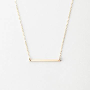 The Minimalist Bar Necklace