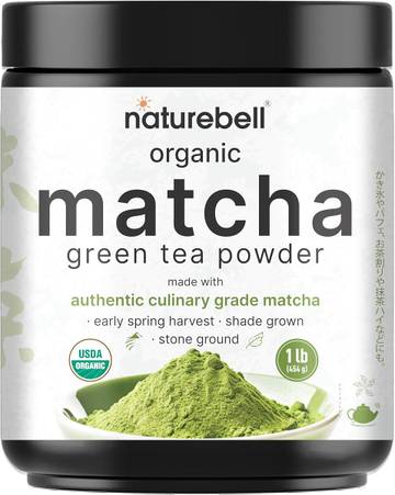 White Leaf Matcha Green Tea Latte Blend, Organic, 10 oz