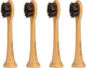 Gaia Guy Pure Bamboo Toothbrush Heads