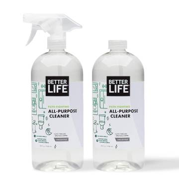 Better Life All-Purpose Cleaner - Multipurpose Home and Kitchen Cleaning Spray - Unscented