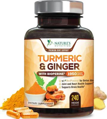 PureSomething Organic Turmeric & Ginger Supplement