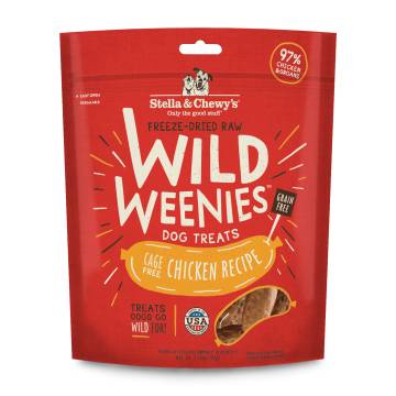 Freeze-Dried Raw Wild Weenies Dog Treats