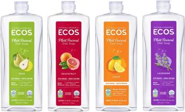 Ecover Zero Dish Soap is a plant-based, biodegradable, and pH-neutral dish soap that's tough on grease but gentle on hands and the environment. It's perfect for those looking to reduce their carbon footprint.