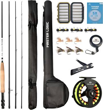 Stealth Fly Fishing Rod Combo Starter Kit