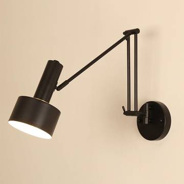 fdv Wooden Exposure Massive Swing Arm Desk Lamp Rustic Industrial