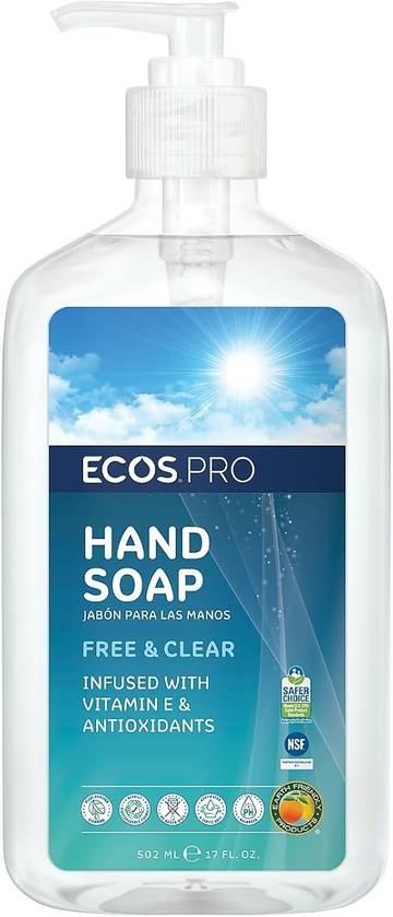 Plaine Products Refillable Glass Hand Soap