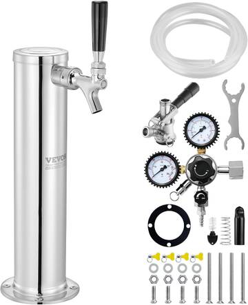 VeVOR Single Tap Kegerator Tower Kit
