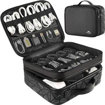 MATEIN Cord Organizer Case