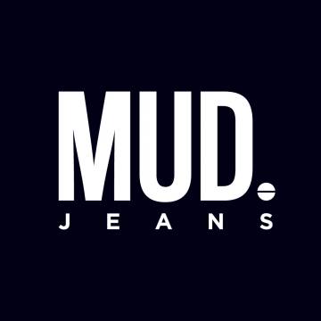 Mud Jeans Men's Slim Fit Hemp Linen Flat Front Chinos