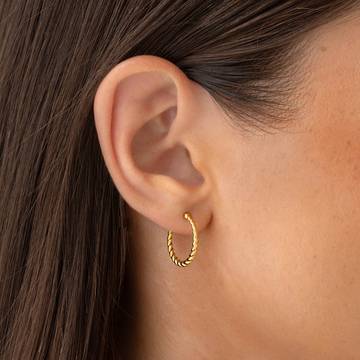 The Re-Fina Hoop Earrings