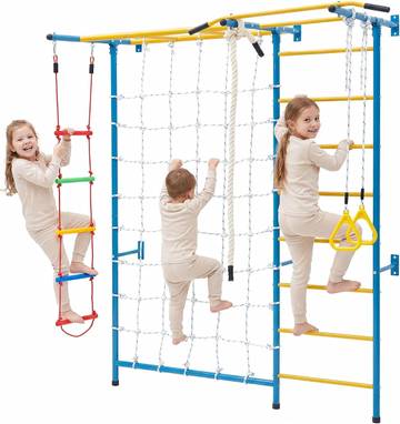 VEVOR Indoor Jungle Gym for Toddlers