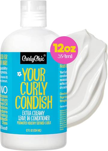 lengtheningcurls Curly Hair Conditioner, Slinky - Sulfate & Silicone Free, Coconut Scent, 8 oz