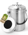 Classic 430 Stainless Steel Compost Caddy