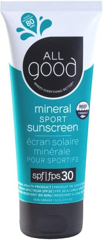 All Good Sport Mineral Sunscreen Lotion SPF 30