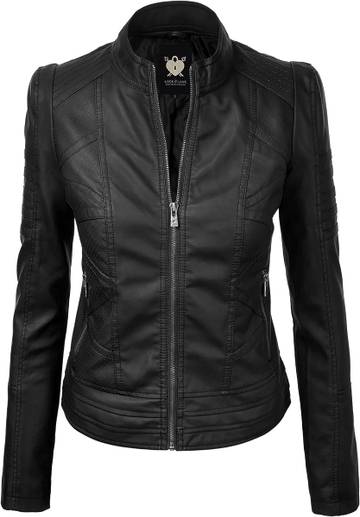 Lock and Love Women's Faux Fur hooded coat