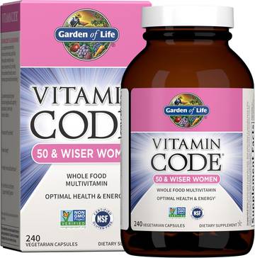 Vitamin Code Women 50 & Wiser Multivitamin