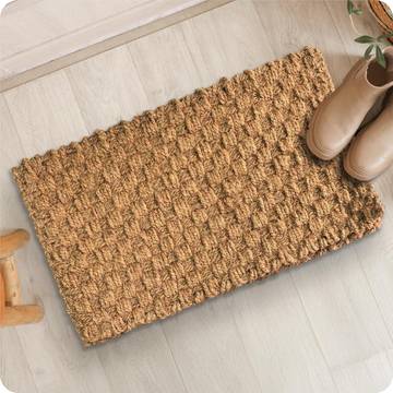 EcoCoco Natural Coconut Coir Welcome Mat