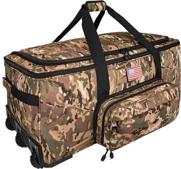 Rolling Duffle Bag with Wheels