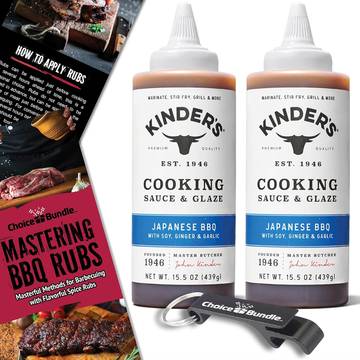 Kinder’s Japanese BBQ Cooking Sauce & Glaze 2 Pk