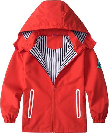 Kids Zip-up Rain Jacket