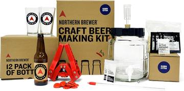 Northern Brewer 1G Gift Set Beer Homebrewing Starter Kit, Kama Citra IPA