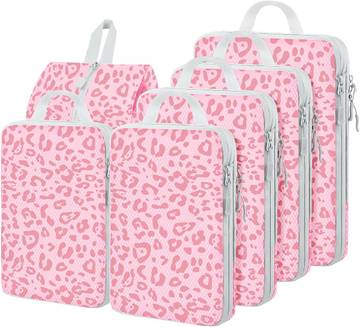 Set of 6 Compression Packing Cubes by MOVOCA