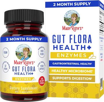 MaryRuth's Gut Flora Health+ Enzymes