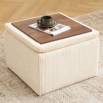 Origins by Brooklinen Rattan Storage Ottoman