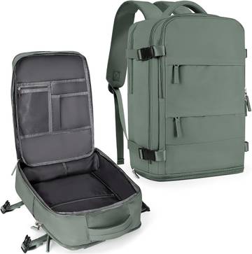 40L Travel Backpack, Flight Approved Carry On Laptop Backpack