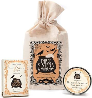 Artisan Dulcimer Marbled Soap Set - Harvest