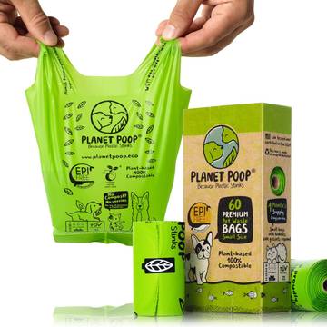 Planet Poop Home Compostable Dog Poop Bags