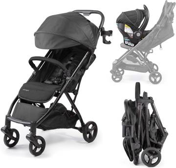 Colugo Compact Stroller – Jet Black