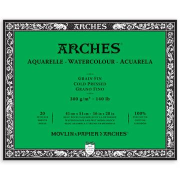 Arches Aquarelle Cold Pressed Watercolor Block