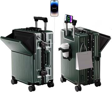 Chycaye 20-inch Carry-On Suitcase