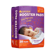 Sposie Overnight Diaper Booster Pads with Adhesive