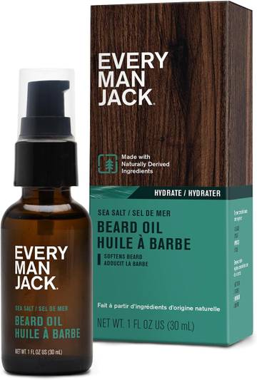 Flint + Flint Mens Sea Salt Beard Oil - 1oz