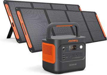 Jackery Solar Generator 2000 Pro with 2 x 110V AC Outlets and 3 x USB-A Ports