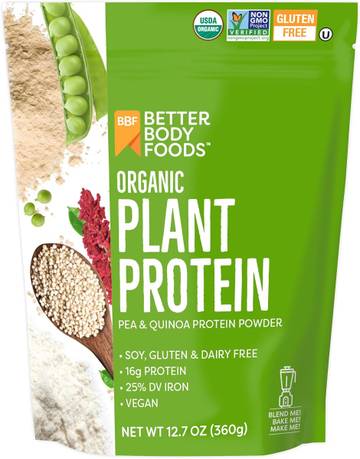 Organic Plant Protein Powder Unflavored