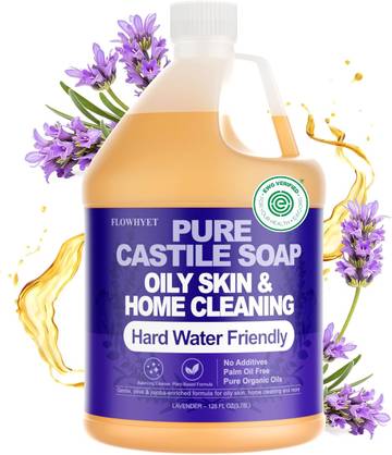 Pure-Castile Liquid Soap (Lavender)
