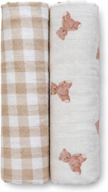 Hulalo Baby Bamboo Swaddle Blanket