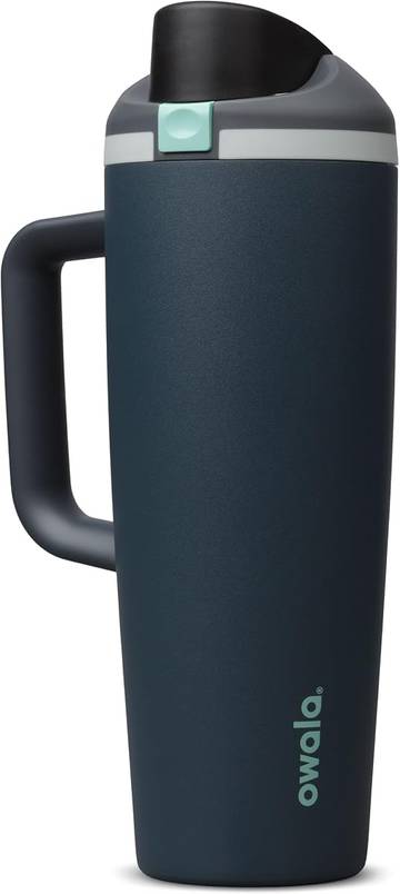 FreeSip Tumbler Stainless Steel Water Bottle, Foggy Tide
