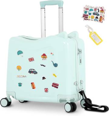 Kids Flying Squirrel Luggage Ride-On Suitcase with Lucy