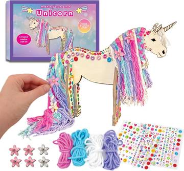 DIY Glitter Unicorn Horn Craft Kit - Birthday Party Supplies for Kids