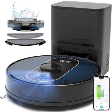 Minuet MR03 Robot Vacuum Mop Combo - Self Emptying