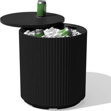 Veradek Outdoor Cooler Side Table 2-in-1